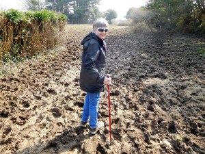 Almost dry, thankfully passable